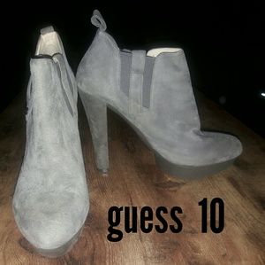 Guess heel booties